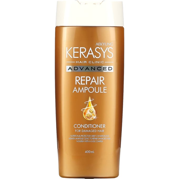 Kerasys, Advanced Raair Ampoule Conditioner, for damaged hair, 400 ml beige