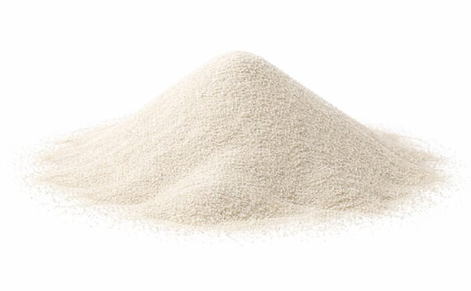 Decoratie zand 750 gr wit