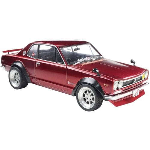 Solido Auto Nissan Skyline (C10) HAKOSUKA rood Kant-en-klaar model Personenauto (model)