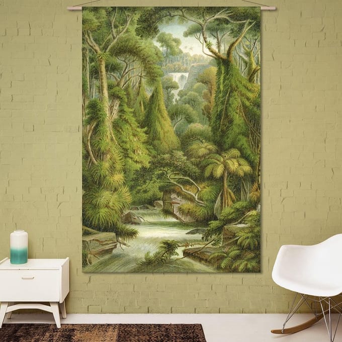 Wandkleed Jungle van Ceylon