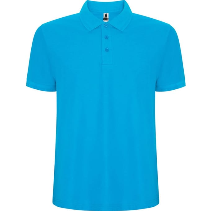 Roly Heren Pegaso Premium Effen Polo Shirt (Turquoise)