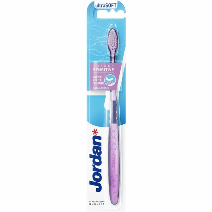 Jordan - Tandenborstel Target Sensitive - 3 x 1 stuk - Voordeelverpakking