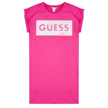 Korte Jurk Guess STRETCH BABY TERRY SS DRESS