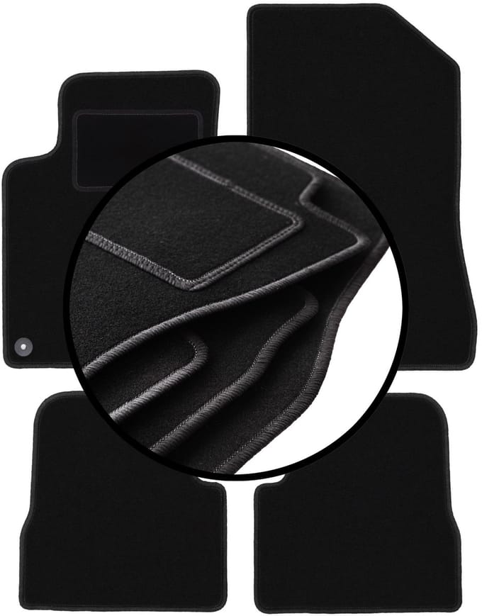 Set velours vloermatten voor: DS. DS3 Crossback-crossover (2018-)