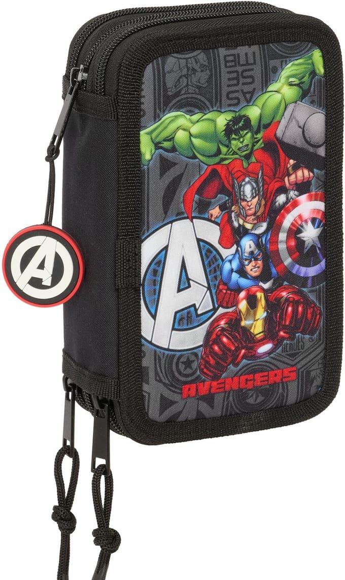 Marvel Avengers Gevuld Etui Vendetta - 37 stuks - 19,5 x 12,5 x 5,5 cm - Polyester