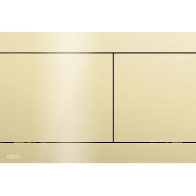Alcadrain Flat - Bedieningsplaat, glanzend goud FUN-G-P