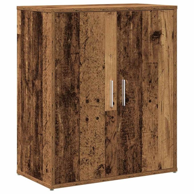 vidaXL - Dressoir - Oud - Hout - 60x31x70 - cm - Engineered - Wood