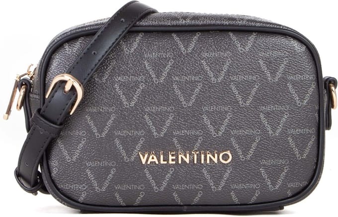VALENTINO Schoudertas Lady Re Camera Bag Nero / Multicolor Donkergrijs