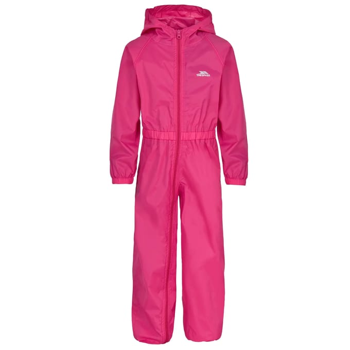 Trespass Kinderregenset Button - Unisex regenpak voor kinderen Gerbera