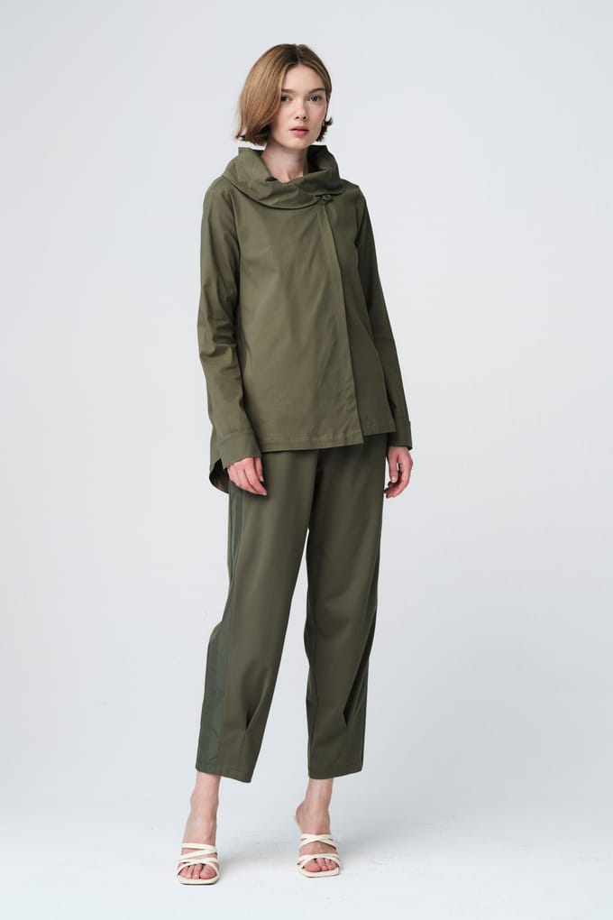 Ulisse Punto Milano pants | Army - Army / M