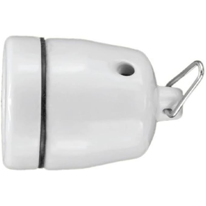 F-ELEKTRO Z-28 - Keramische Hangende Fitting - E27 - 53mm - 70mm