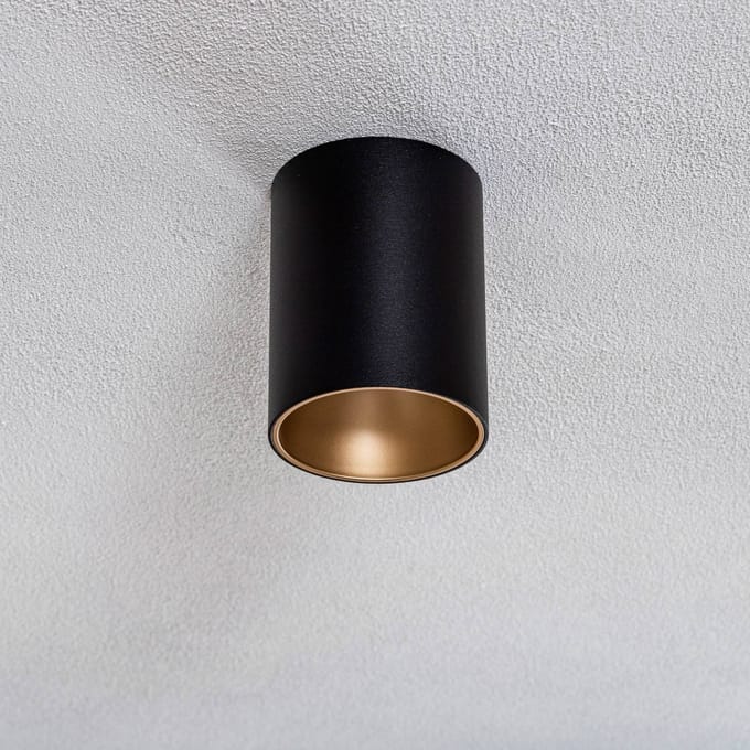 Nowodvorski - Spot Eye Tone Ø 9 cm H 11,5 cm zwart - goud