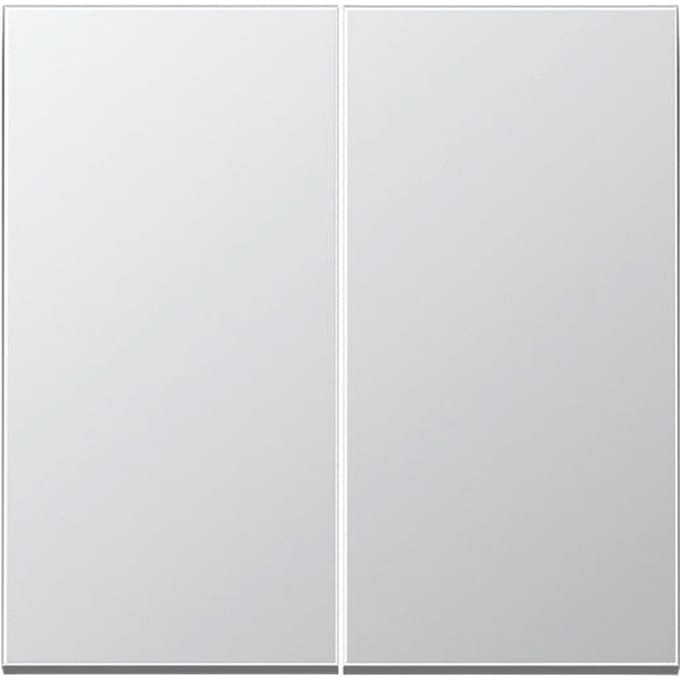 Jung Aluminium/Goudstaal/Chroom Schakelelement/Centrale Plaat - AL2995 - E2DGM