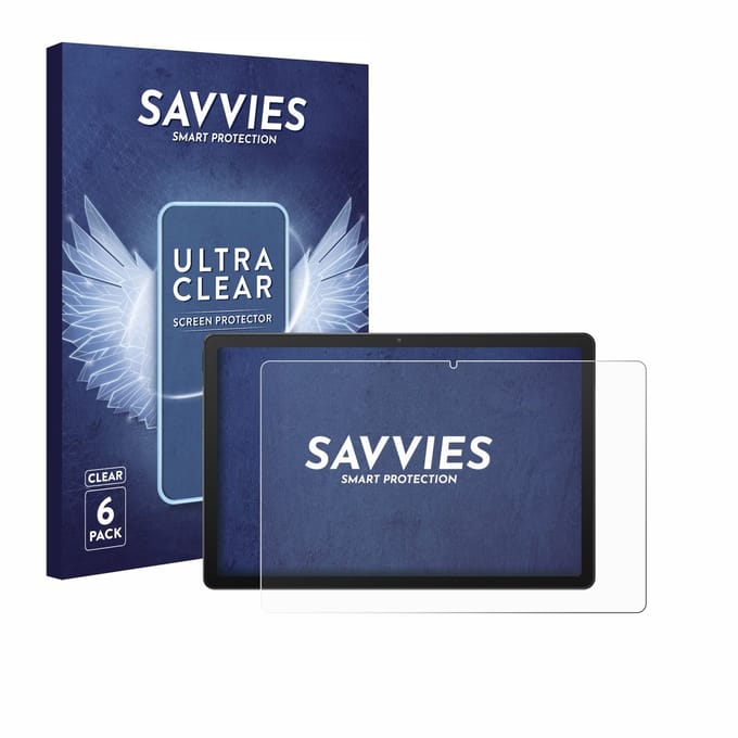 Savvies - Screenprotector voor Sunmi CPad 8.7" - Folie Beschermfolie transparant 6 Stuks