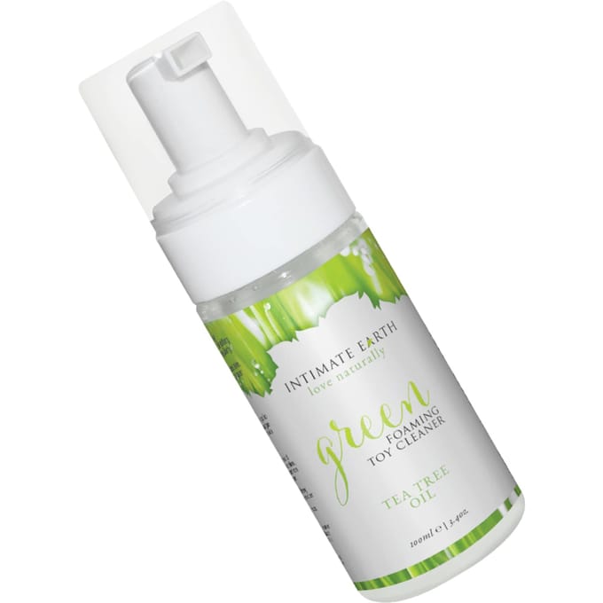 Intimate Earth - Groene Thee Toycleaner Schuim 100 ml