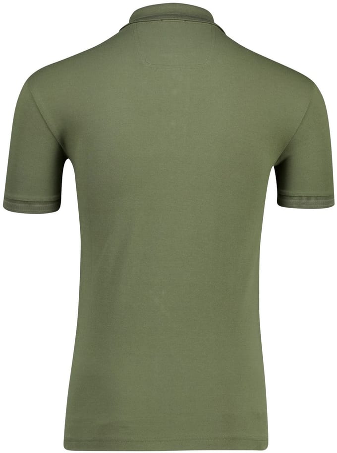 Polo Boss Green Paddy regular fit logo groen