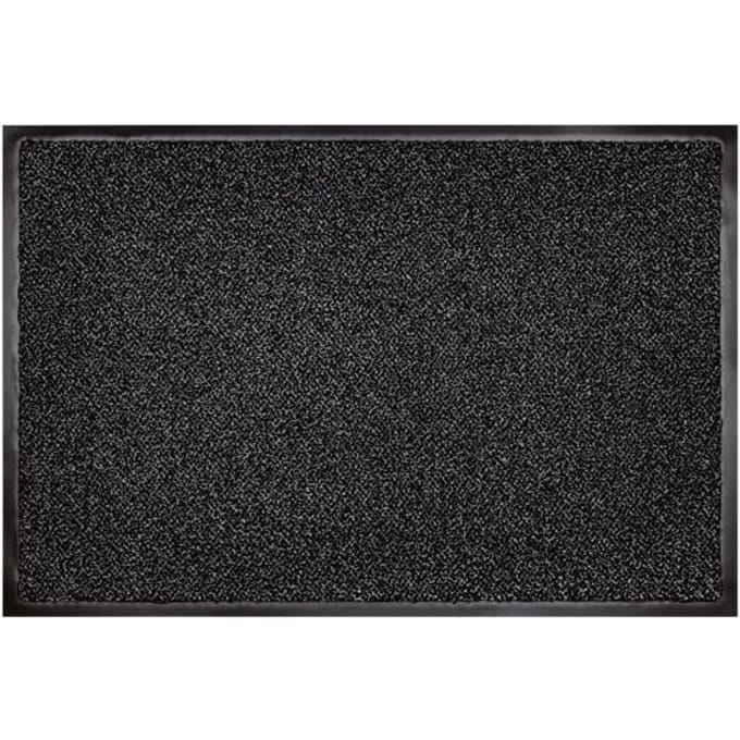 Hamat Portal Antraciet 90 x 150 cm - Schoonloopmat - Deurmat Binnen - Antislip - Econyl - 7,5 mm