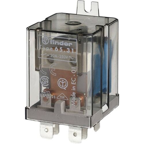 Finder 65.31.9.012.4309 Steekrelais 12 V/DC 30 A 1x NO 1 stuk(s)