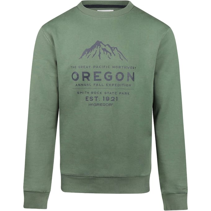 McGregor Graphic Hoody  Winter Sage Taglia: S | Maglioni a maglia Outlet | Uomo | Verde