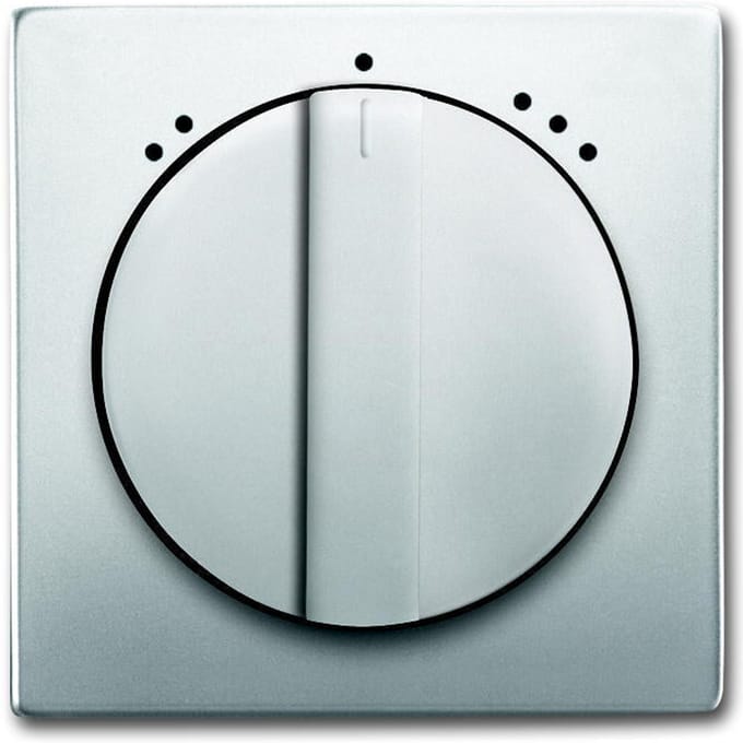 ABB Busch-Jaeger Pure Roestvrij Staal Schakelelement/Centrale Plaat - 2CKA001710A3771