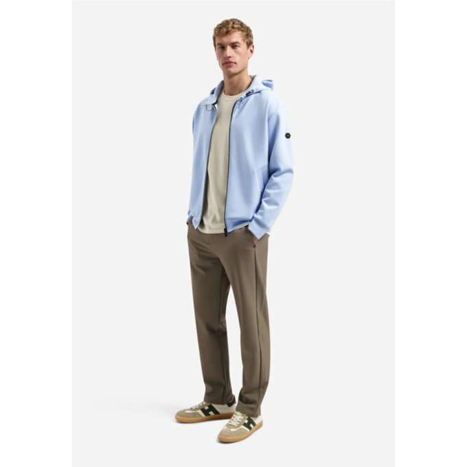 Capuchon sweaters No Excess Vest Interlock Lichtblauw