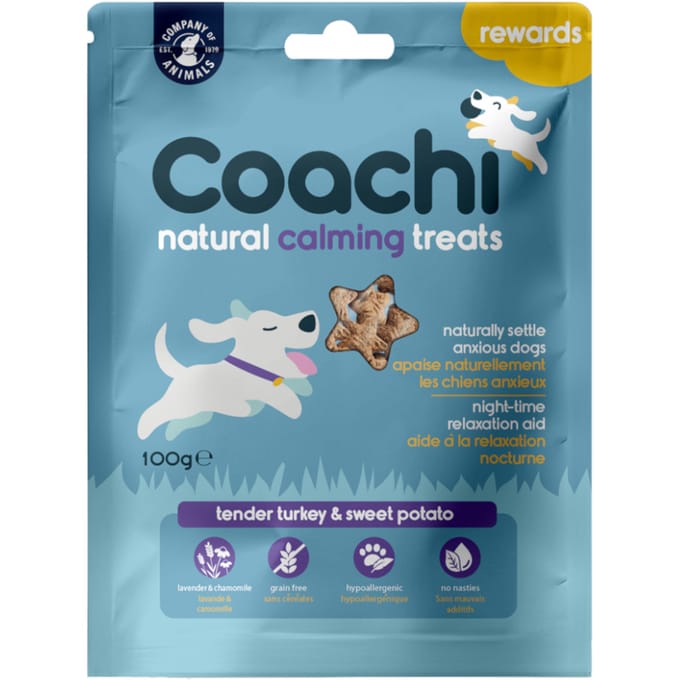 100g Coachi Natuurlijke Kalmerend Treats hondensnacks