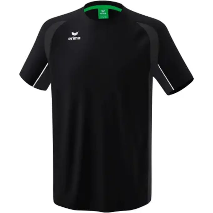 Erima Liga Star Training T-Shirt Kinderen - Wit / Zwart | Maat: 152