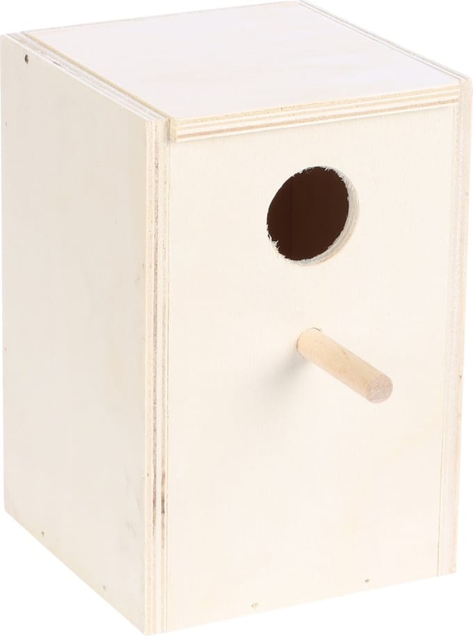 Vogelnestkastje Exoten - Bruin - 10.5 x 11.5 x 12.5 cm