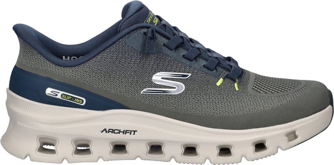 Skechers Slip-ins Arch fit glide step blauw - Maat 42