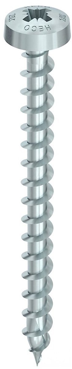 Spaanplaatschr Verz Pzd Panhead 3.0X12 Heco - 200 stuks