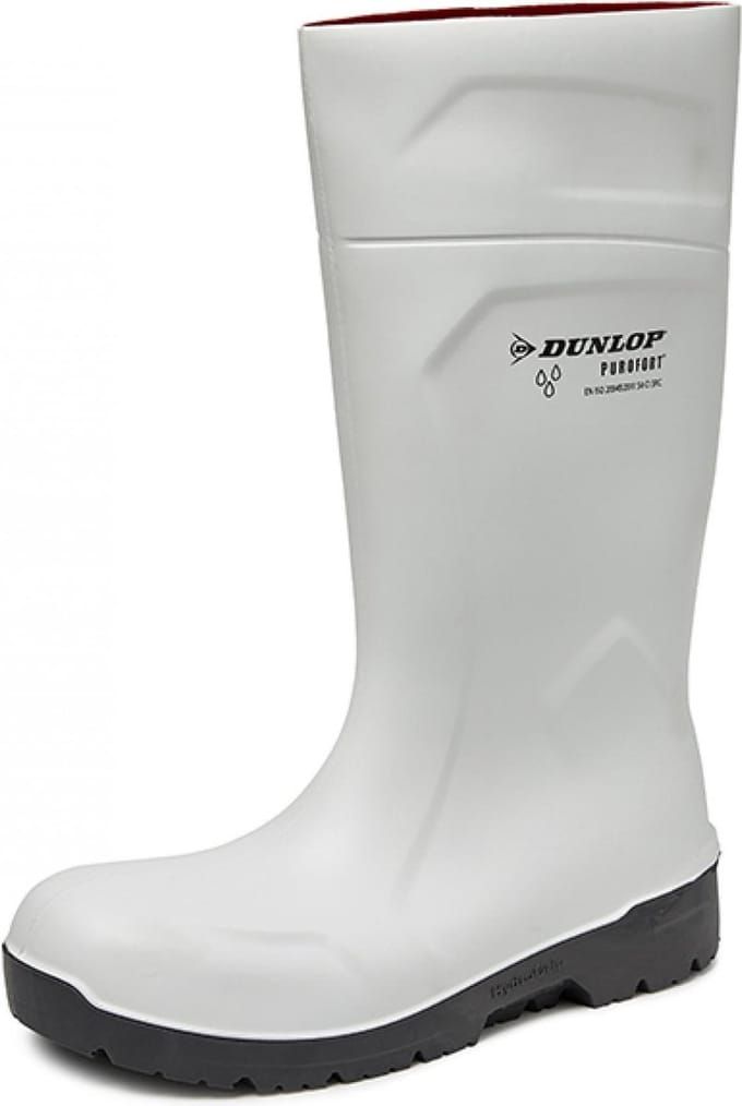 Dunlop CB71431 Purofort S4 Wit Knielaarzen