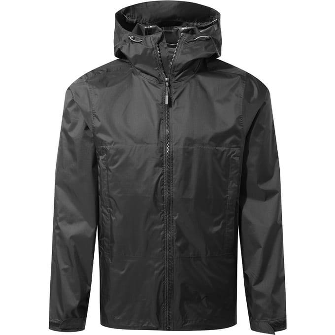 Craghoppers Expert Packable Jacket voor volwassenen (Zwart)