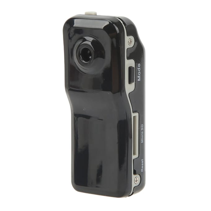 Mini Caméscope d'Action ABS avec Support Universel Câble USB 5V Micro Caméra de Sport pour Extérieur