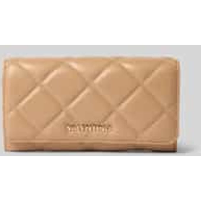 VALENTINO portemonnee Ocarina Wallet Beige Lichtbruin