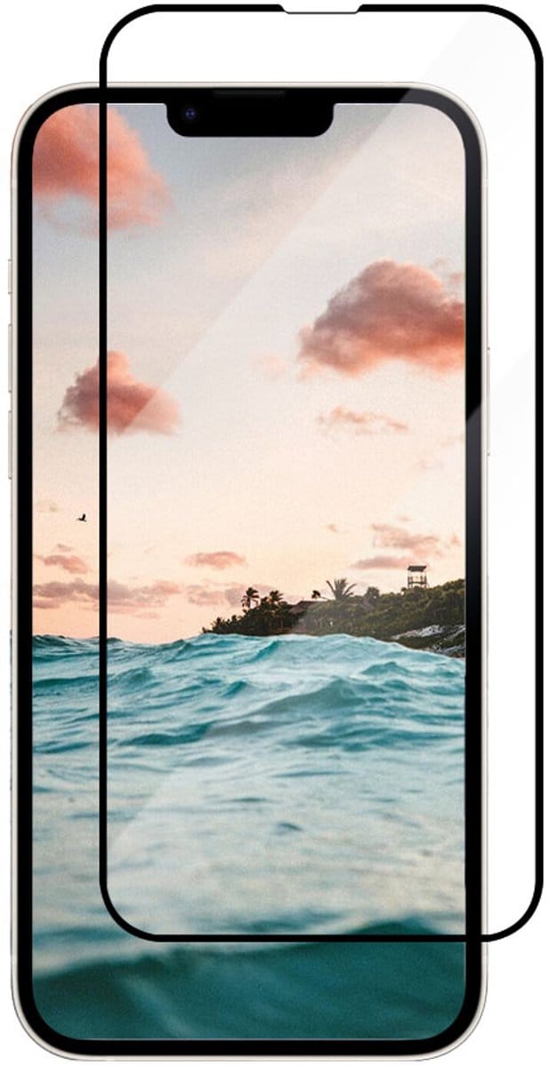 Casecentive Glass Screenprotector 3D full cover geschikt voor iPhone 15 Plus