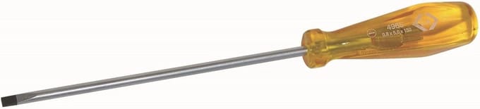 Parallel Tip Sleufschroevendraaier 5 x 150 mm - Slijtvaste en Corrosiebestendige Schroevedraaier