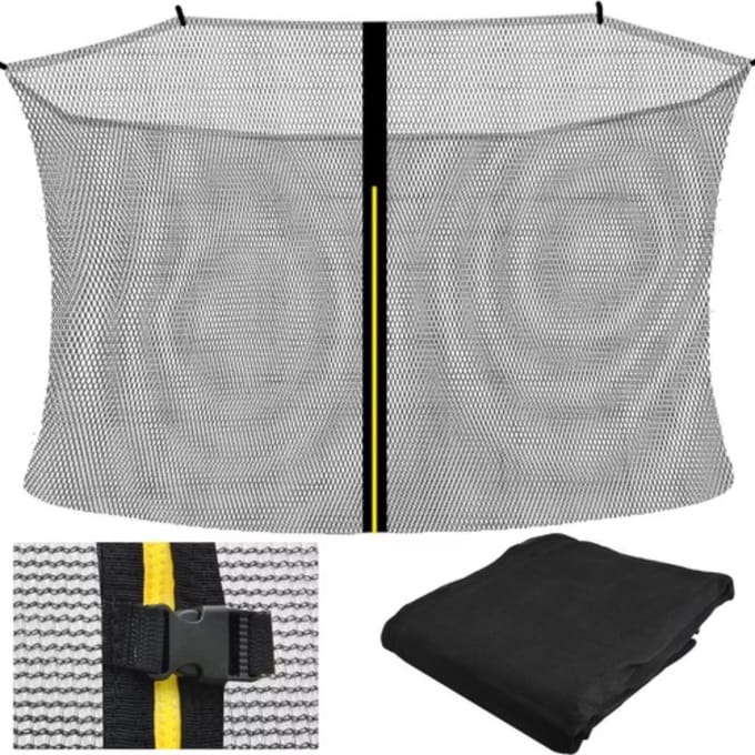 Malatec Veiligheidsnet voor Binnen Trampolines - Diameter 404cm