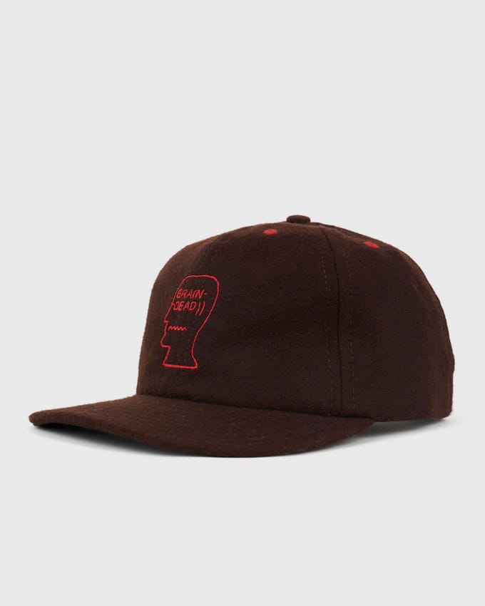 Flannel Classic Logohead 6 Panel Hat