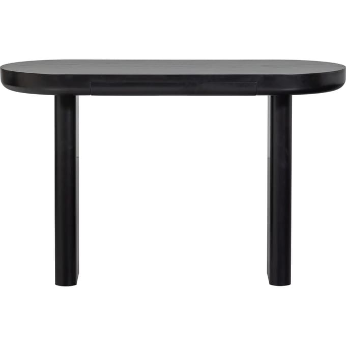 WOOOD Mael Bureau/Sidetable - Fineer - Zwart - 75x120x50