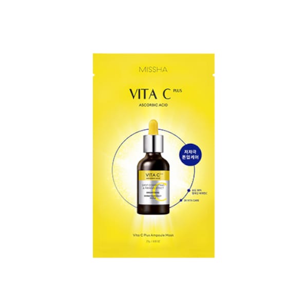 [Promotie] MISSHA - Vita C Plus Ampoule Sheet Mask - 27g