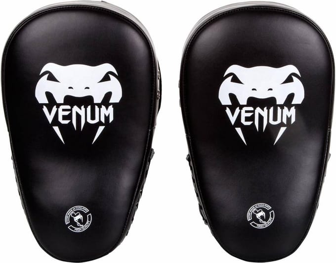 Venum Pads Elite Big Focus Mitts Zwart Grijs Venum Gear
