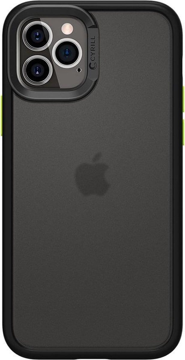 Spigen Ciel by Cyrill Color Brick Apple iPhone 12 Pro Max Hoesje Zwart
