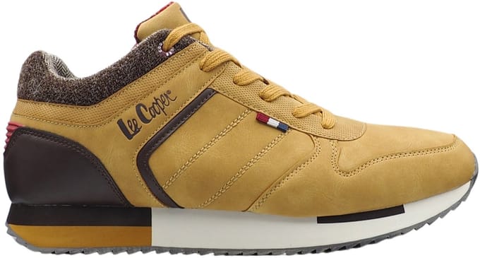 Lee Cooper LCJ-21-29-0643M Heren Sneakers Bruin - Maat 45