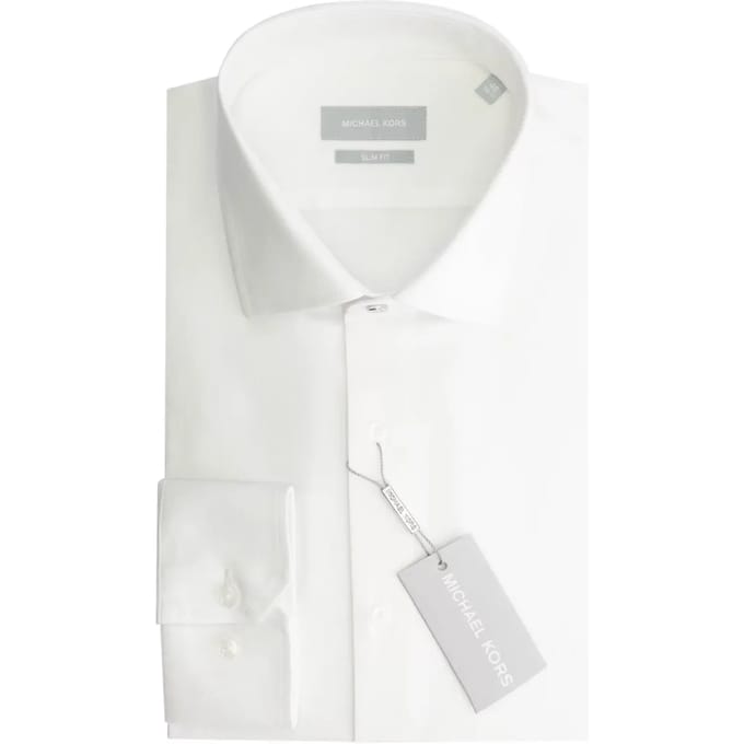 Shirt Michael Kors Fine Herringbone Modern