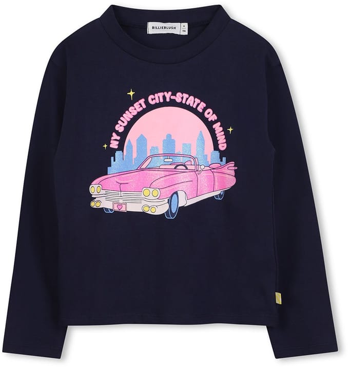 Billieblush U21417 T-shirt Met Lange Mouwen Blauw 4 Years Meisje