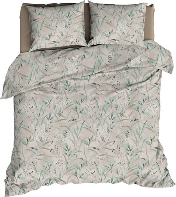 Satin d'Or Galicia Dekbedovertrek - Extra breed - 260x200/220 cm - Mineral
