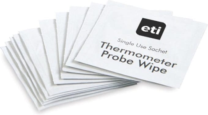 ETI - Thermometer Desinfectiedoekjes - Doos met 100 stuks - Antibacterieel