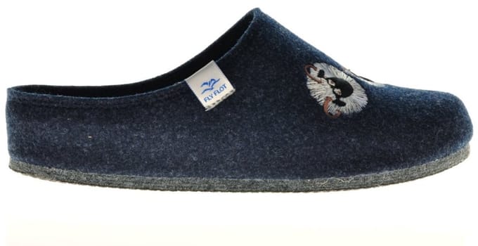 Fly Flot Blauw Schaap Vilt maat 35