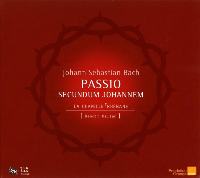 La Chapelle Rhenane - J.S. Bach: Johannes-Passion (2 CD)
