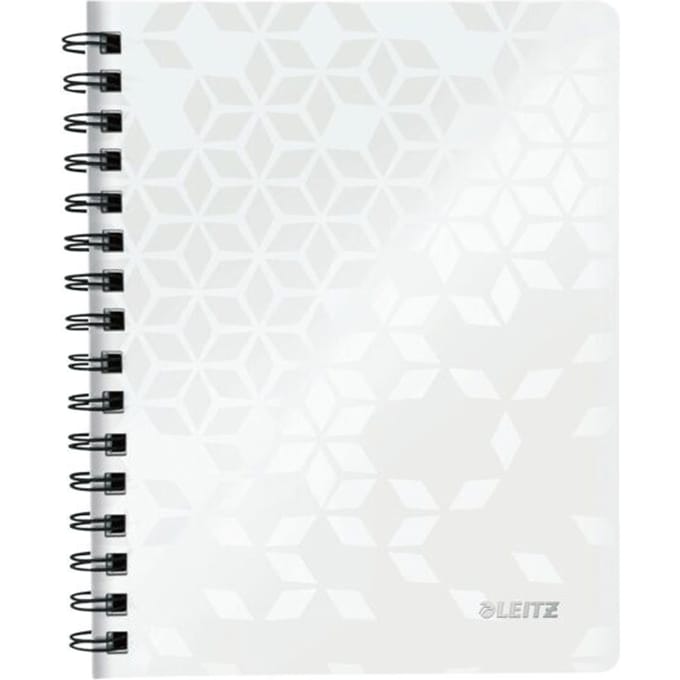Leitz Notesblok WOW PP A5 kvad.80ark m/hulHvid